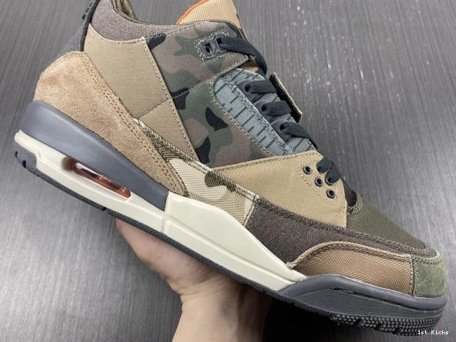 1st Kicks 3 Patchwork Retro DO1830-200 Air Jordan Camo 0712